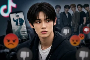K-pop social media controversy involving CORTIS member James