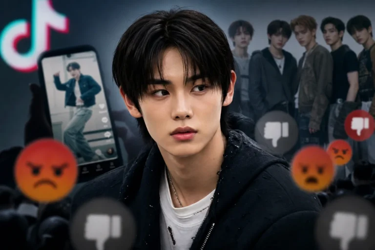 K-pop social media controversy involving CORTIS member James
