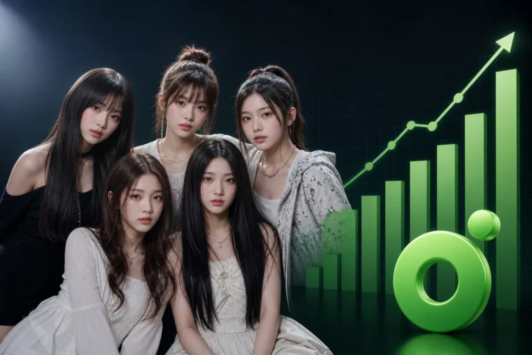 K-pop chart breakthrough inspired by RESCENE Love Attack success