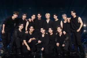 Editorial concert stage image for SEVENTEEN contract renewal news