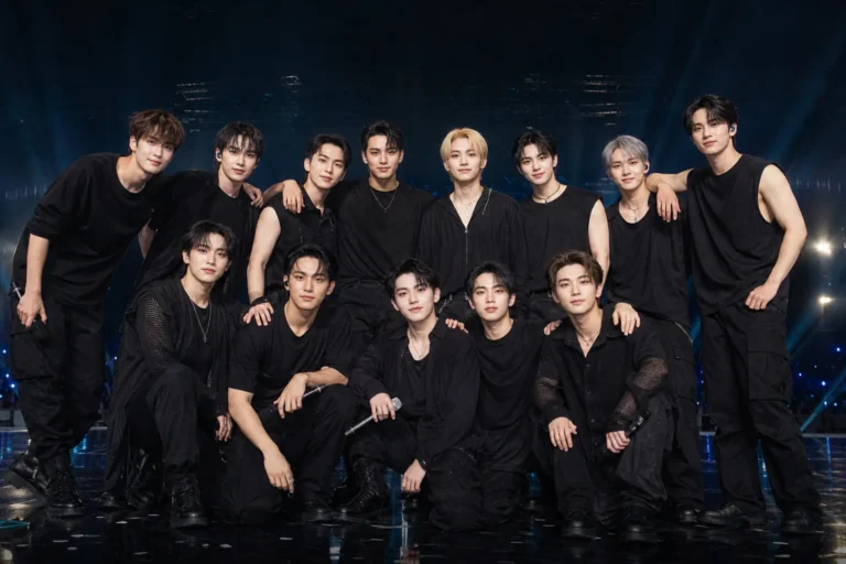 Editorial concert stage image for SEVENTEEN contract renewal news
