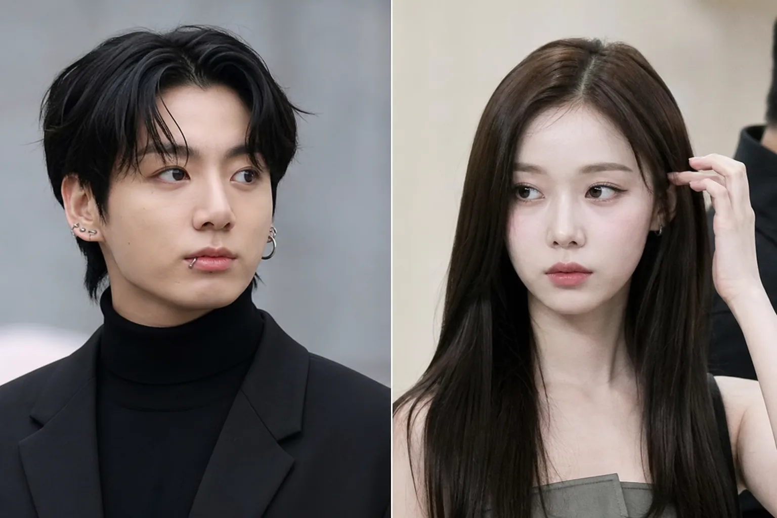 Fans analyzing K-pop social media screenshots during a rumor dispute