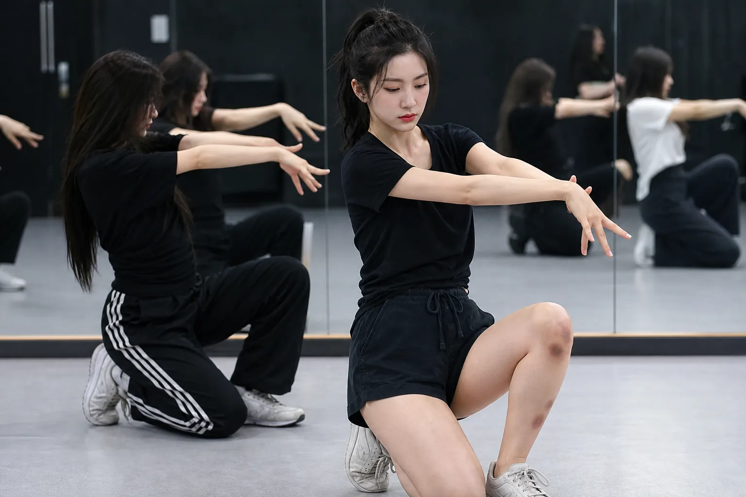 K-pop fans discussing Irene bruise photo during Red Velvet comeback preparations