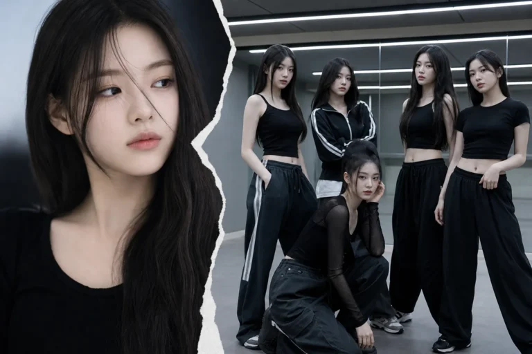K-pop trainee group preparing for debut amid a lineup change