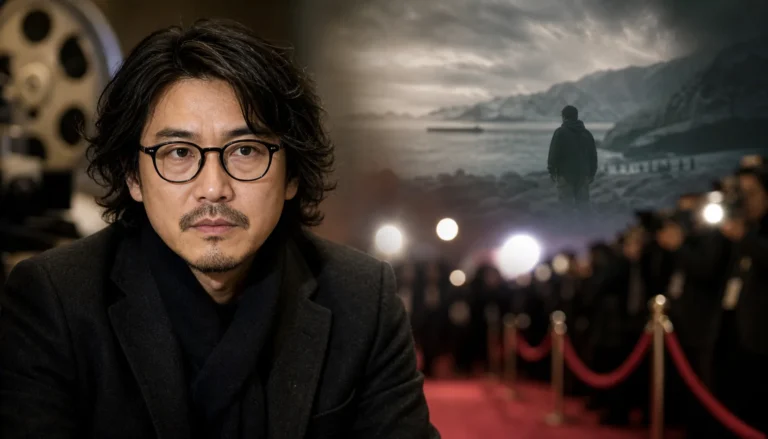 Cinema audience at a Korean movie premiere for Na Hong-jin's Hope