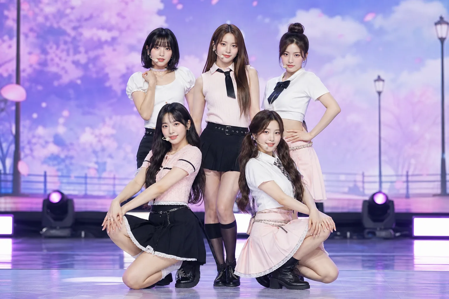 K-pop rookie group stage concept illustrating RESCENE's renewed momentum
