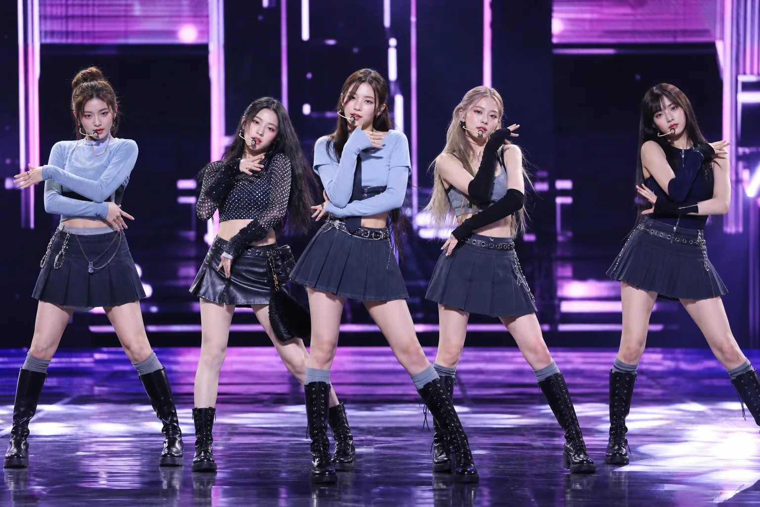 K-pop industry spotlight showing competition among smaller idol agencies
