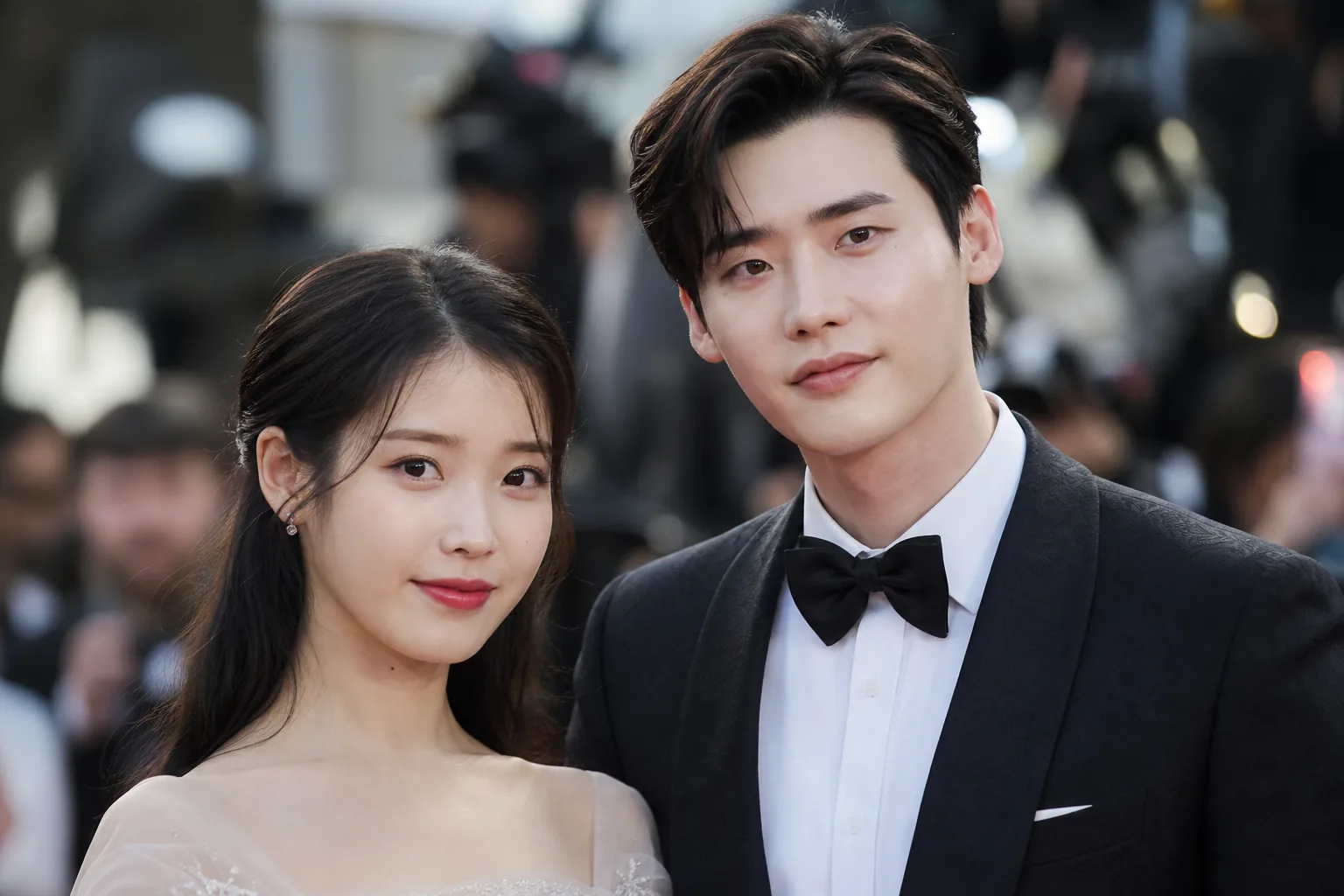 Korean entertainment fans reacting to IU and Lee Jong Suk relationship news