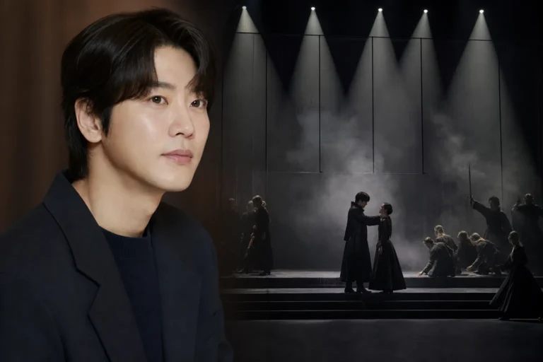 Editorial stage image for Korean musical Mac and Beth planned by Ryu Jung-han and Frank Wildhorn