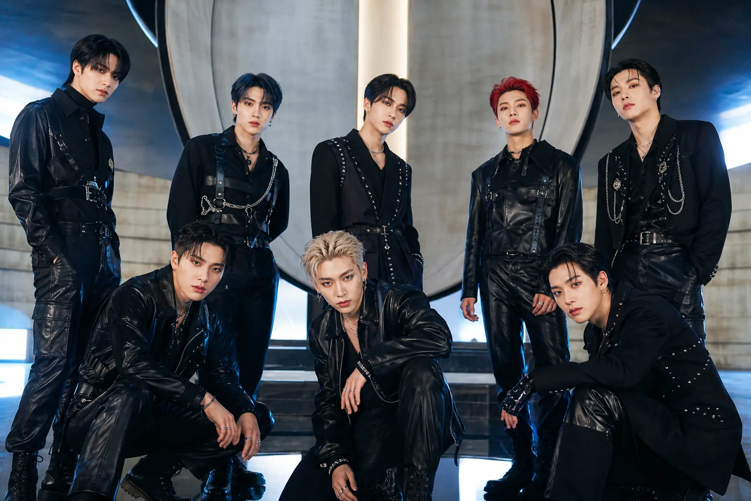 K-pop artists preparing for a major awards show lineup announcement
