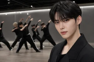 Editorial image representing ZEROBASEONE leader Sung Han Bin's charity donation and dance program MC return