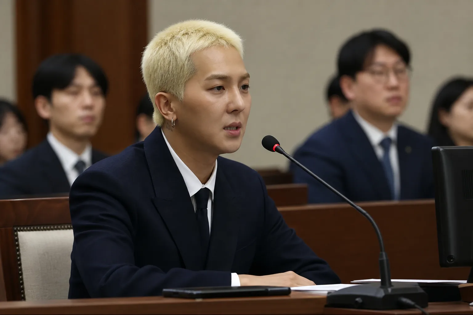 Public service supervisor testimony and celebrity military service scrutiny