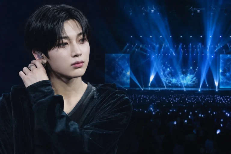 ENHYPEN concert stage representing Sunoo missing Mexico City show due to health