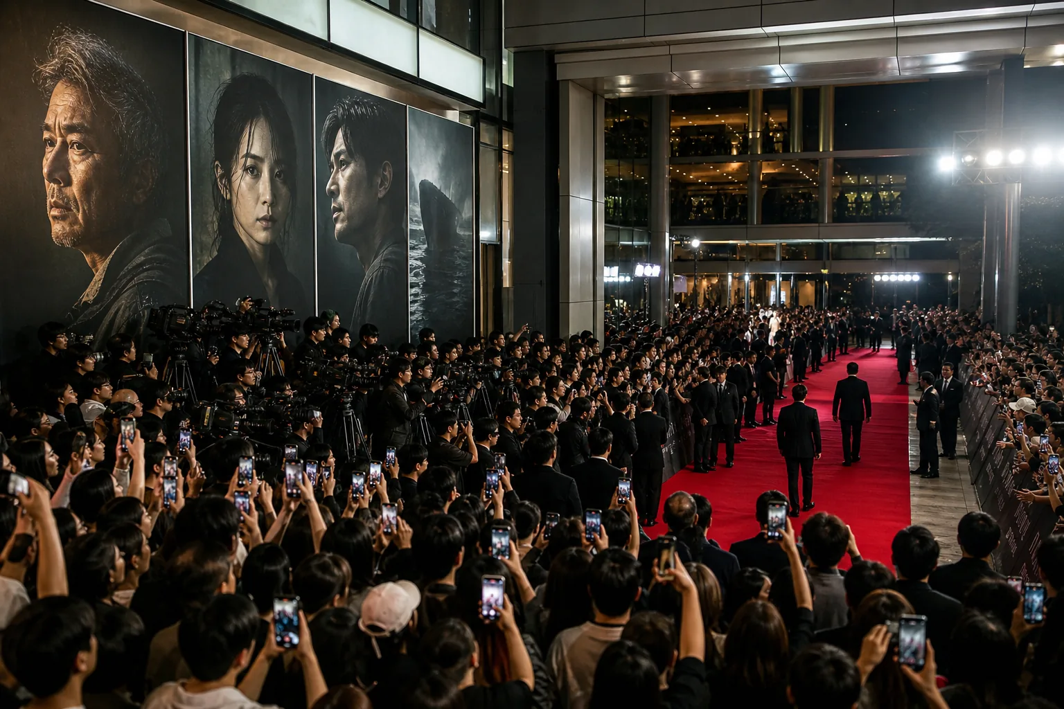 Korean cinema box office board showing strong opening momentum for Hope