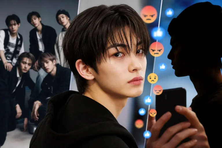 K-pop social media controversy involving CORTIS member James