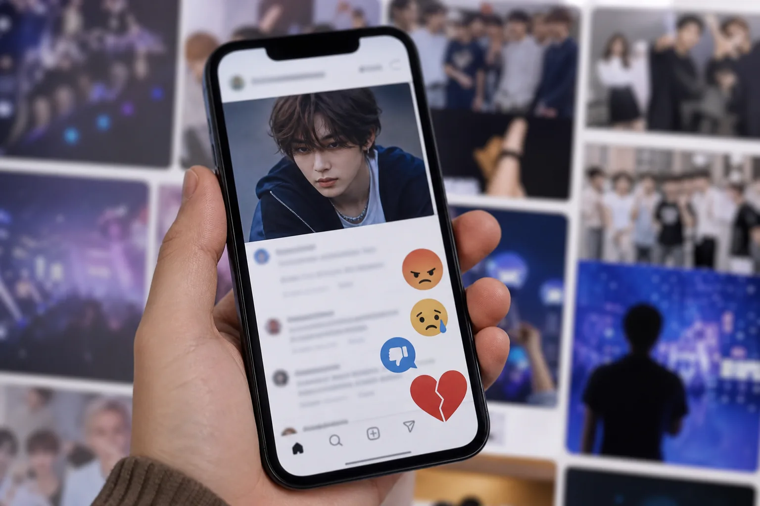 K-pop industry response to viral fan controversy