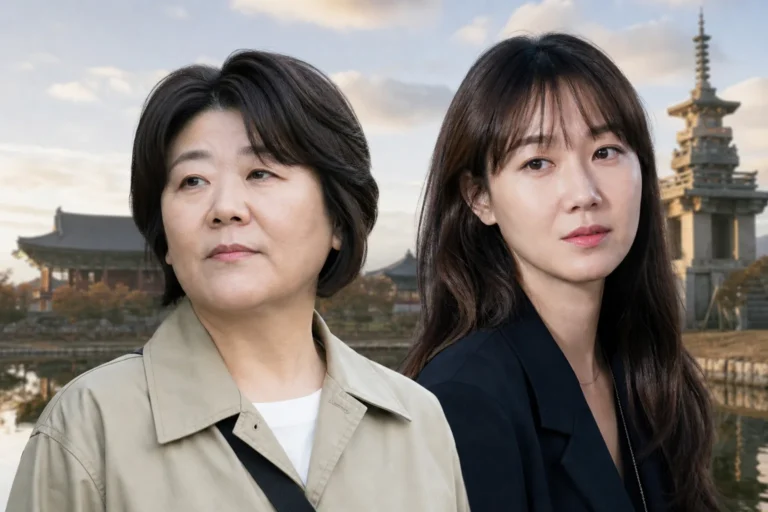 The Journey to Gyeongju Korean film release news featuring Lee Jung Eun and Kong Hyo Jin