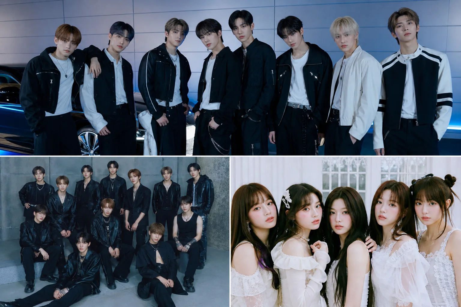 K-pop album chart momentum for RIIZE ATEEZ and SEVENTEEN V8