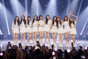 I.O.I reunion concert comeback editorial image