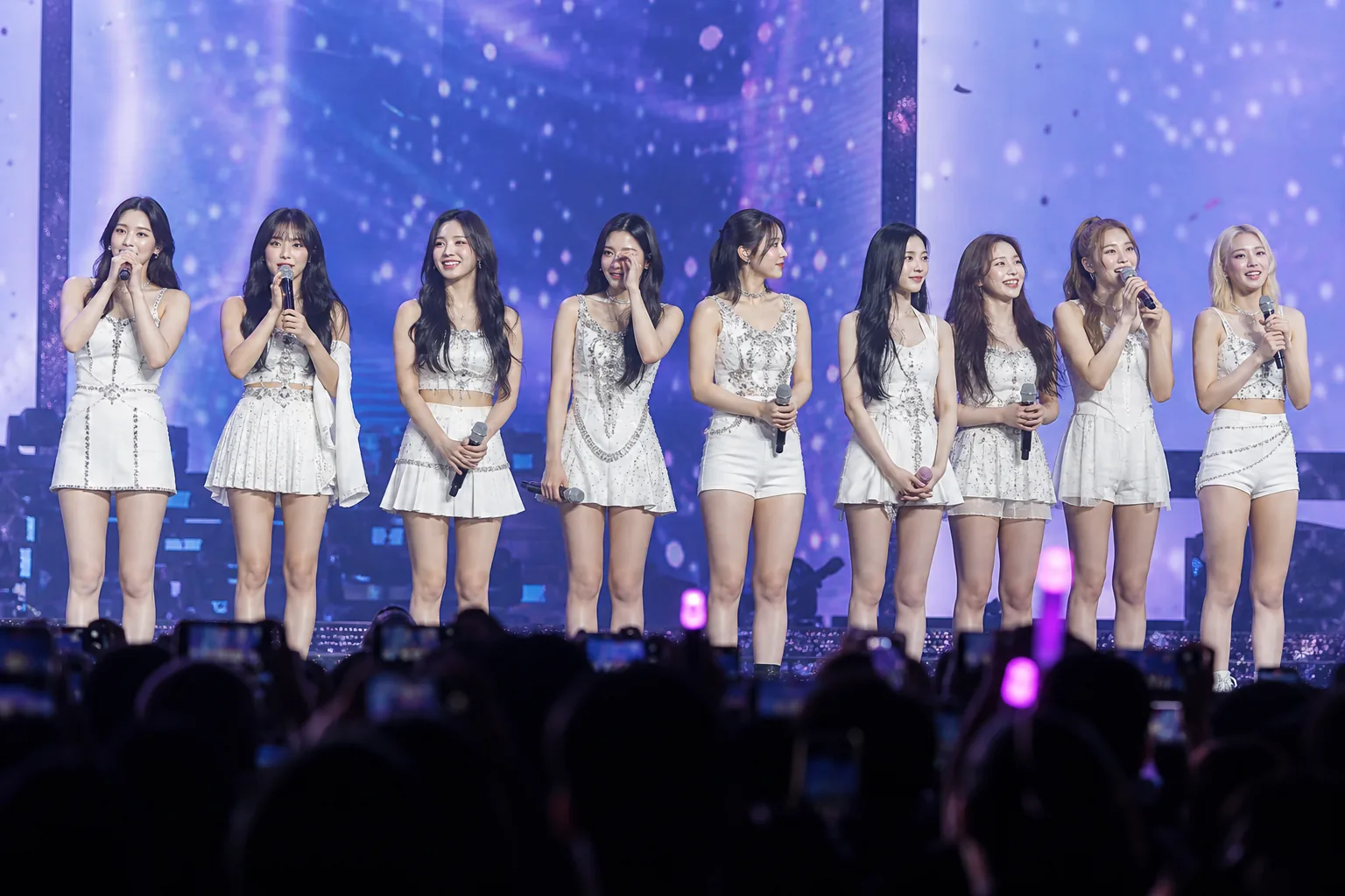 I.O.I members returning to a concert stage after nine years
