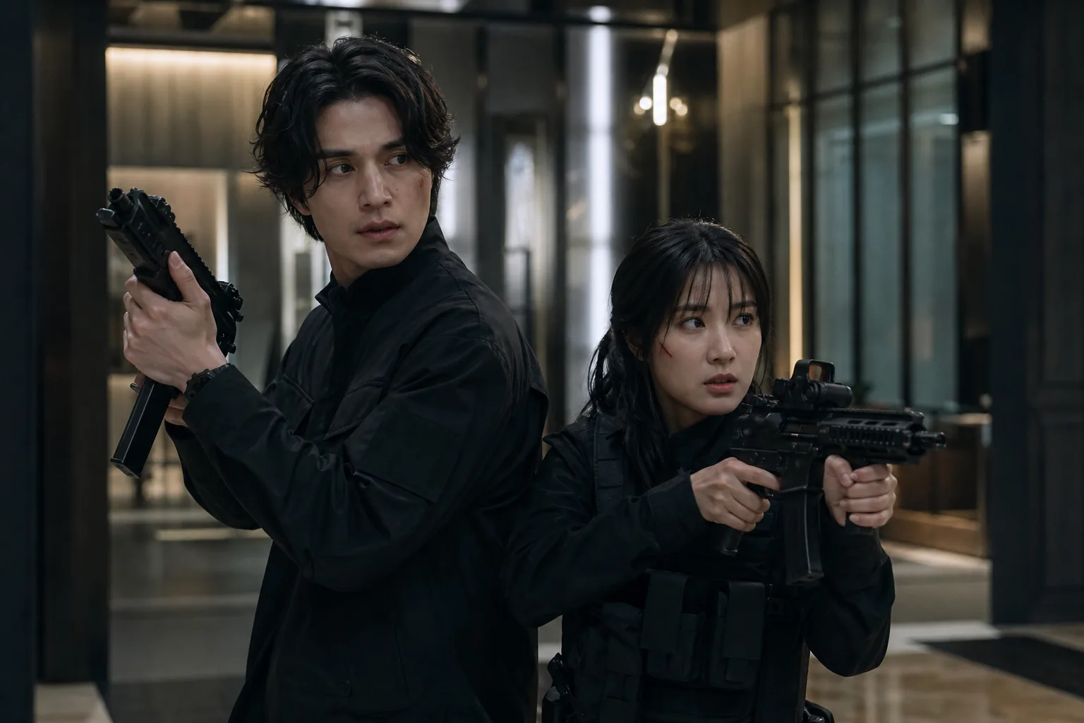 Jeong Jin Man and Jeong Ji An prepare for battle in A Shop For Killers 2
