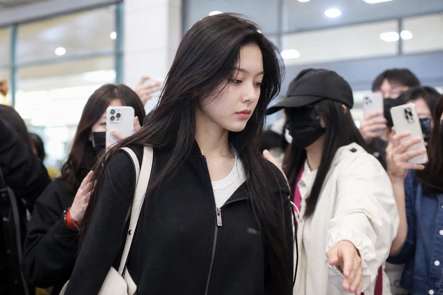 Security and fan boundaries concept for K-pop artist travel