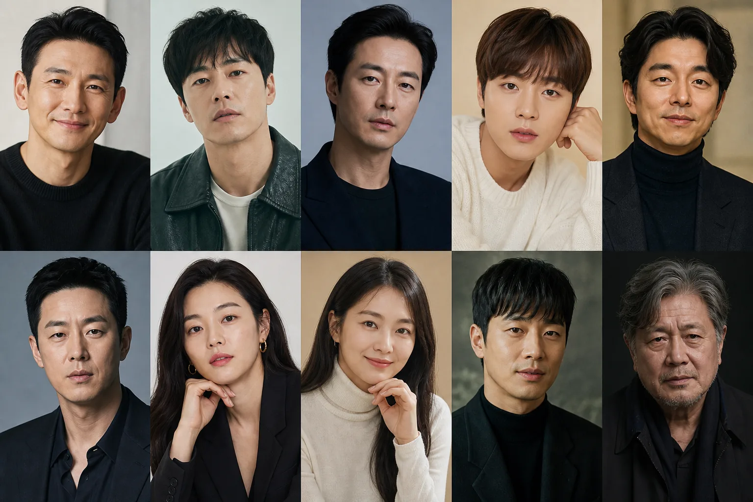 Top Korean movie actors gaining public attention in July