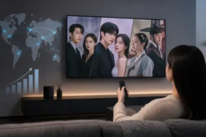 Netflix K-drama streaming report showing Korean entertainment's global reach