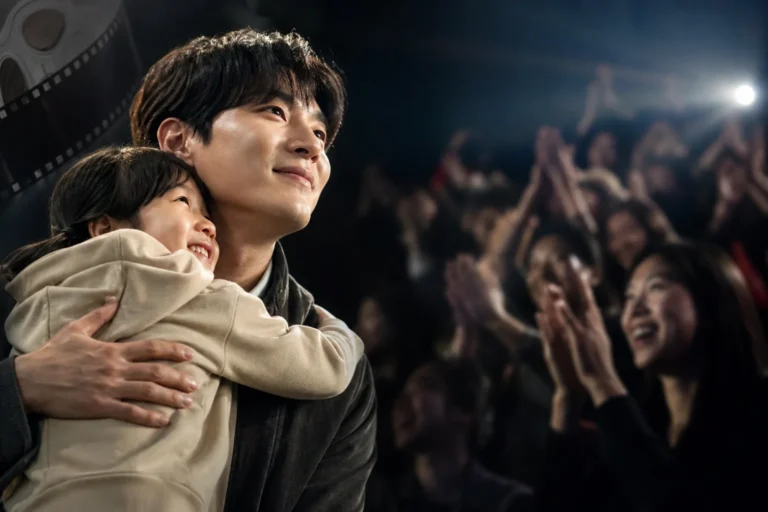 Korean cinema audience celebrating the box office success of HOPE