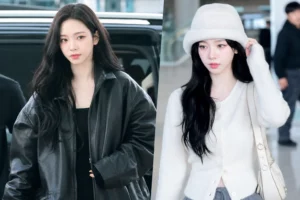 aespa Karina airport fashion news thumbnail