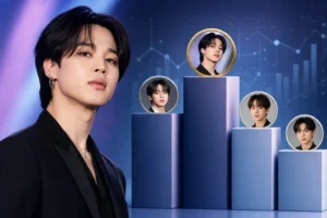 K-pop boy group brand reputation rankings for July with Jimin leading the list
