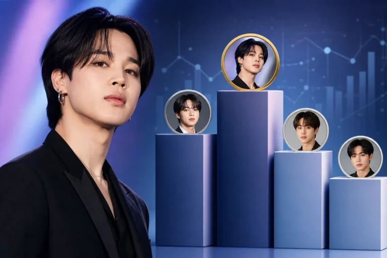 K-pop boy group brand reputation rankings for July with Jimin leading the list
