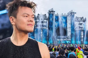 Park Jin-young Waterbomb comeback stage concept