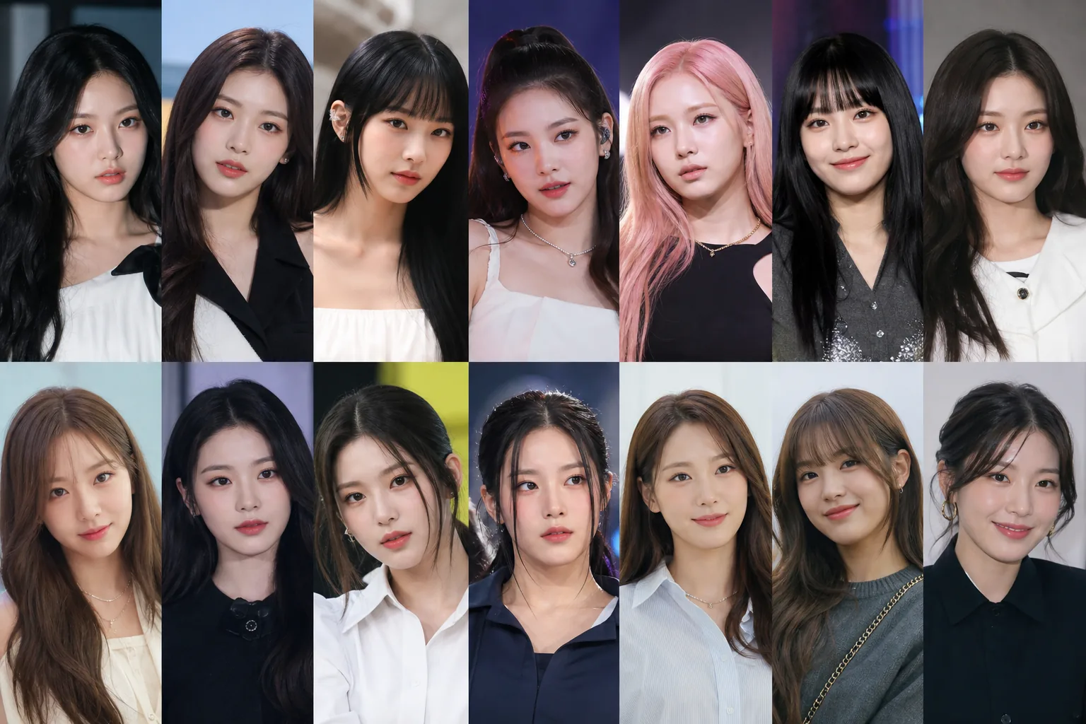 K-pop girl group members ranked by media and fan engagement