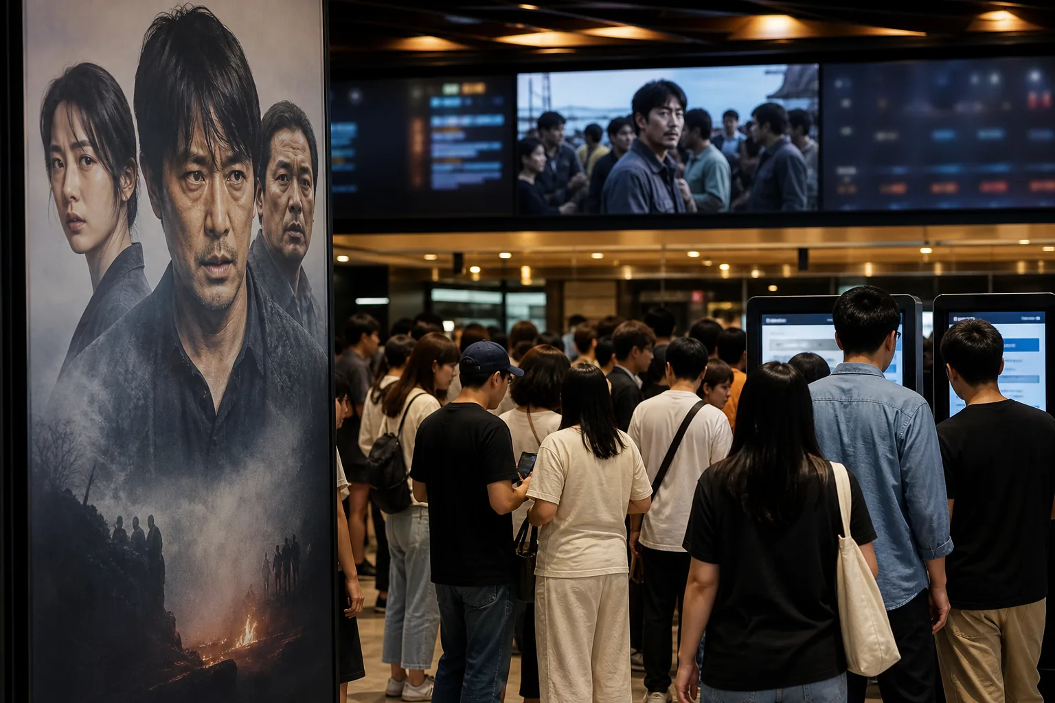 Korean movie theater box office momentum for Na Hong Jin film Hope