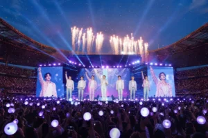 BTS European tour record Paris stadium concert crowd