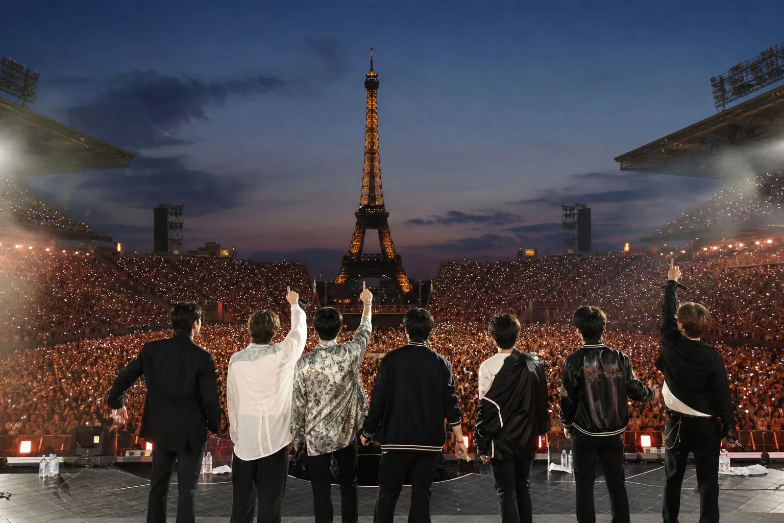 BTS moving from Paris concert stage to World Cup halftime show