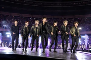 BTS World Cup final halftime show stadium performance