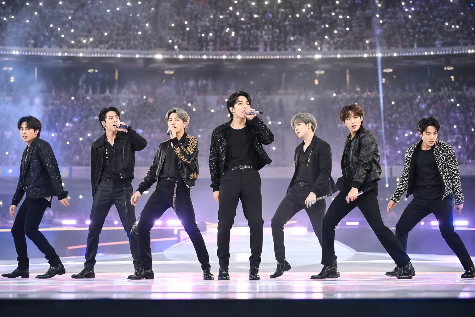 Global music and sport event blending K-pop and football culture
