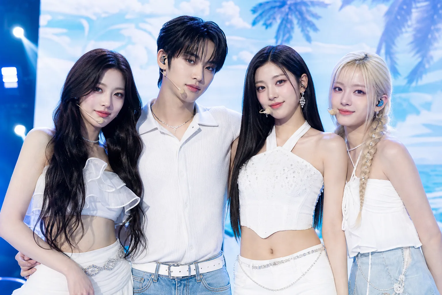 K-pop festival audience and summer concert production at KINTEX