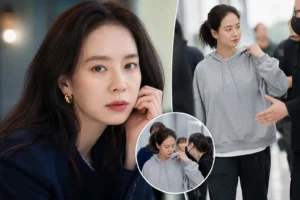 Song Ji Hyo styling debate over casual celebrity fashion