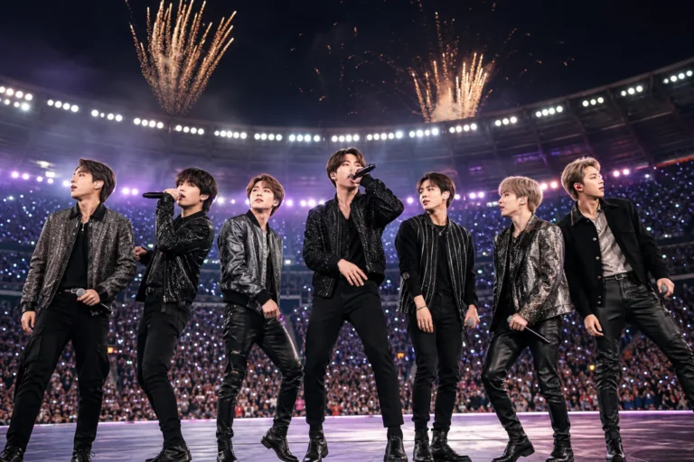 BTS inspired K-pop stadium halftime performance at the 2026 FIFA World Cup final