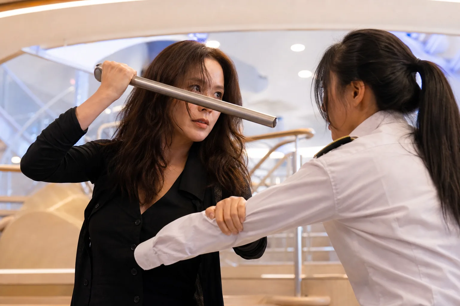 Cruise ship action scene concept for OK Madam Bon Voyage