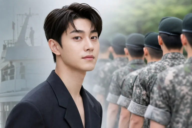 Kwak Dong Yeon military enlistment news editorial image