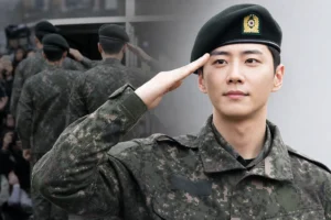 Lee Jun Young military enlistment news editorial image