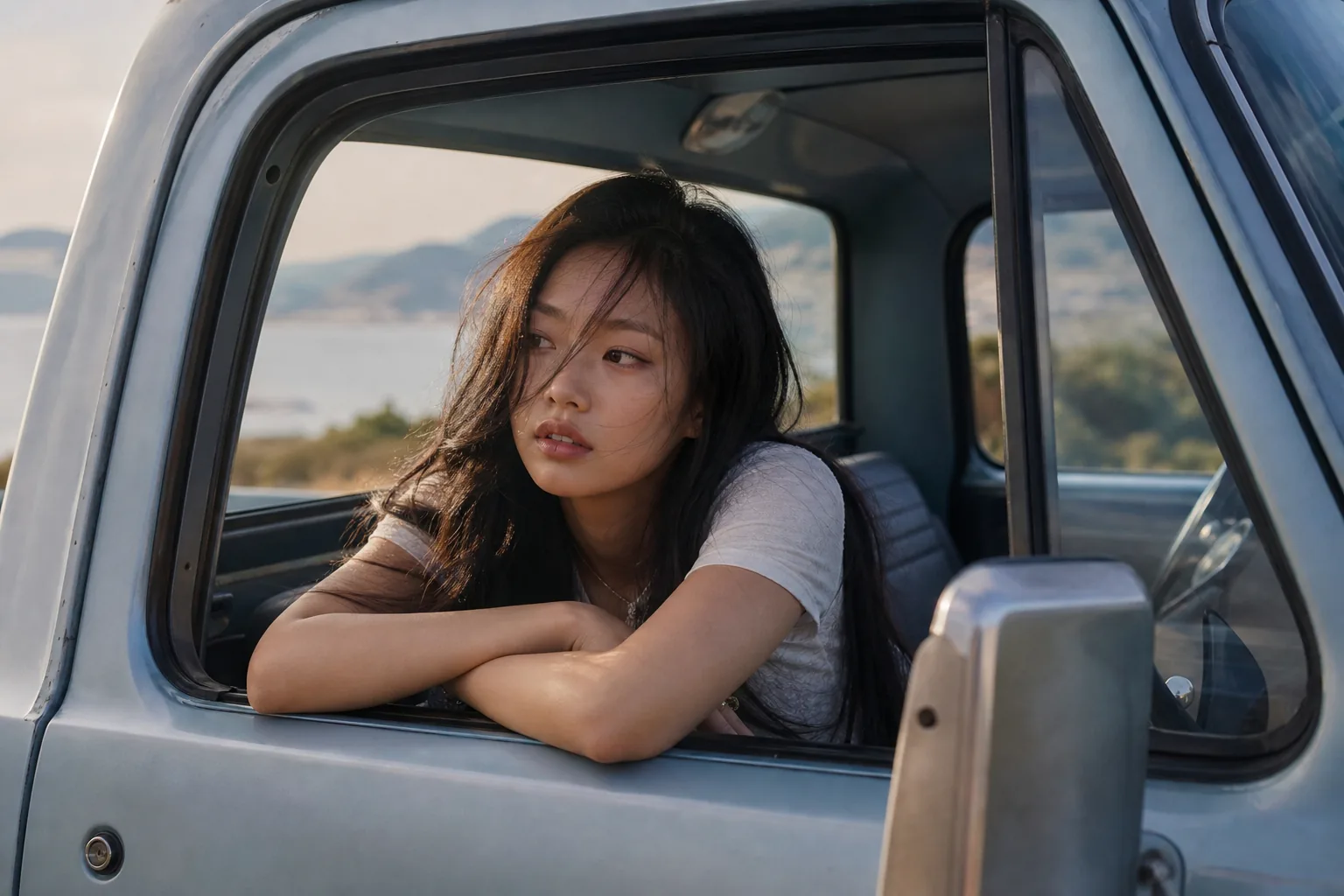 Jennie summer single teaser concept with cinematic travel mood