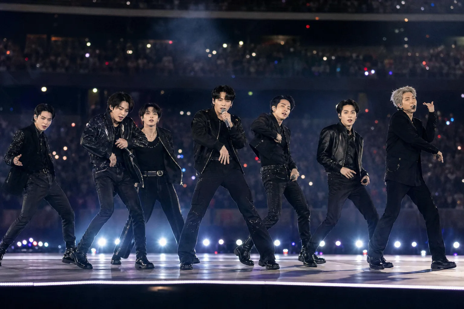 BTS World Cup halftime performance coverage and fan reaction online