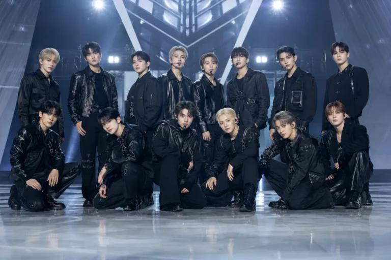 SEVENTEEN Super music video milestone editorial image