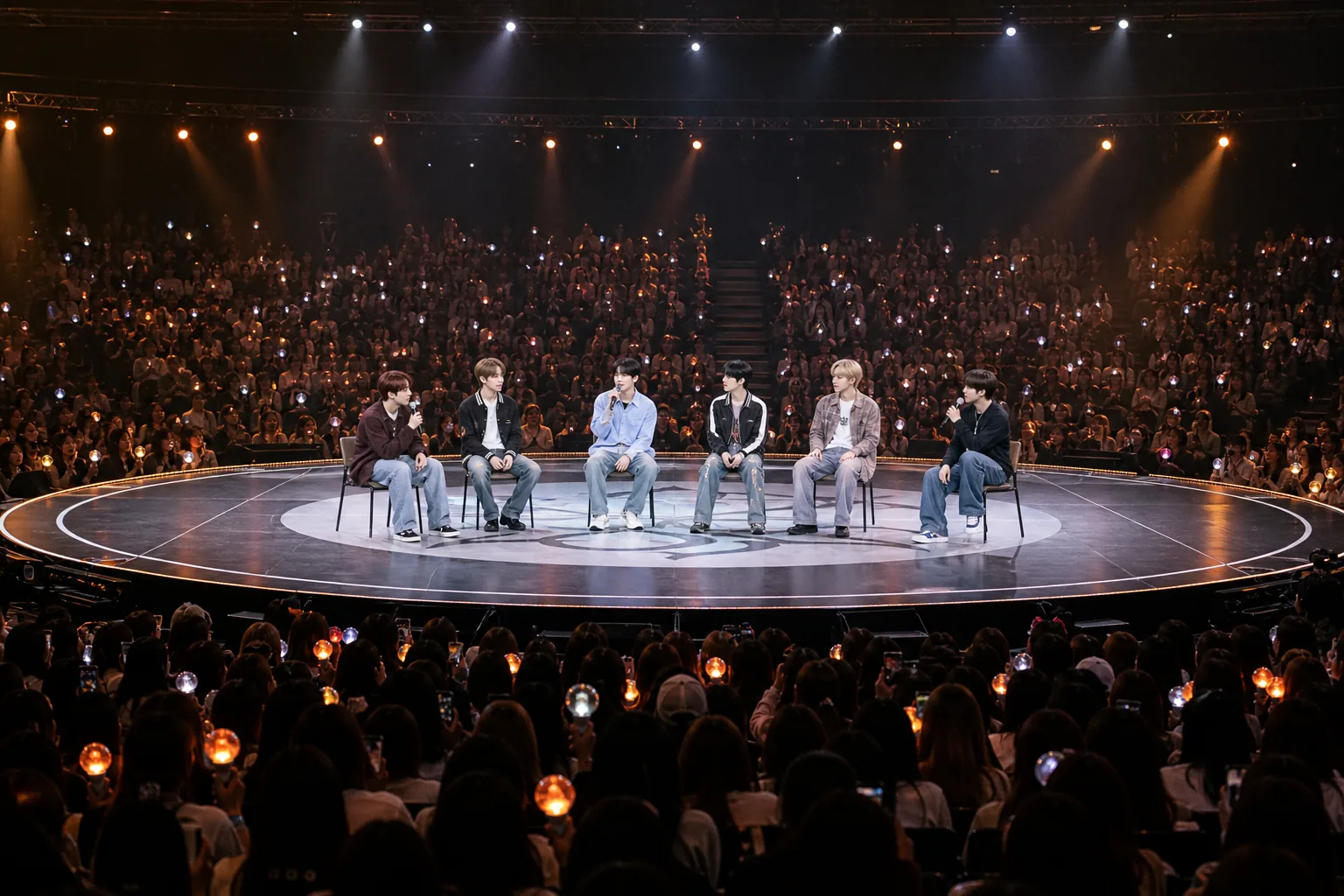 RIIZE fan meeting broadcast concept at Inspire Arena