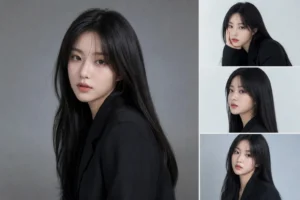 Choi Yujin new agency profile photos editorial image